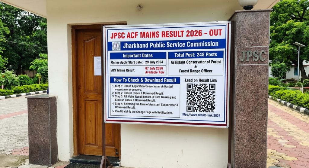 JPSC ACF Mains Result 2026