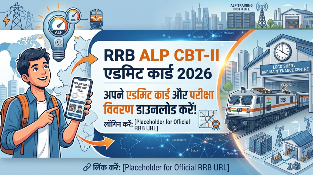 RRB ALP CBT-II Admit Card 2026