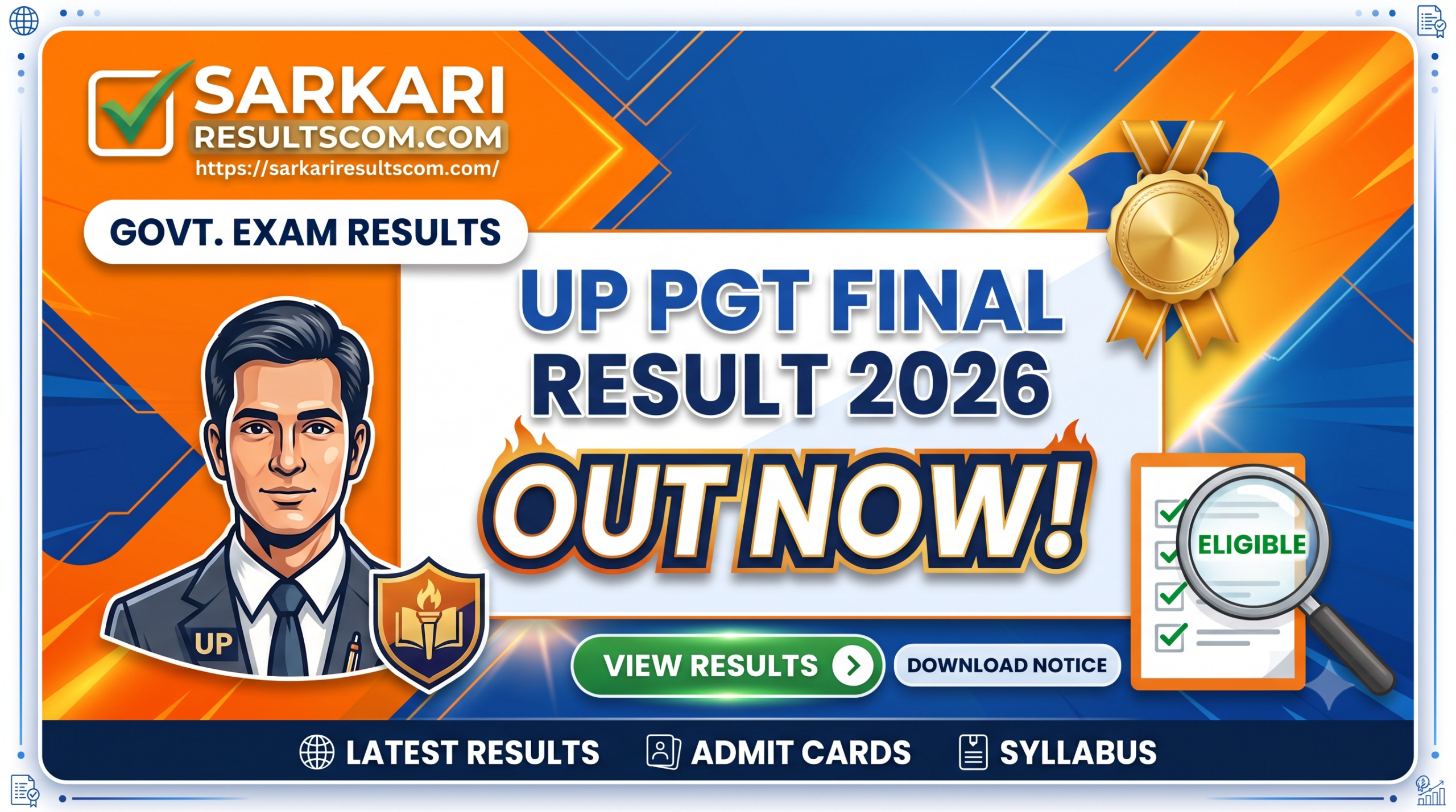 UP PGT Final Result 2026