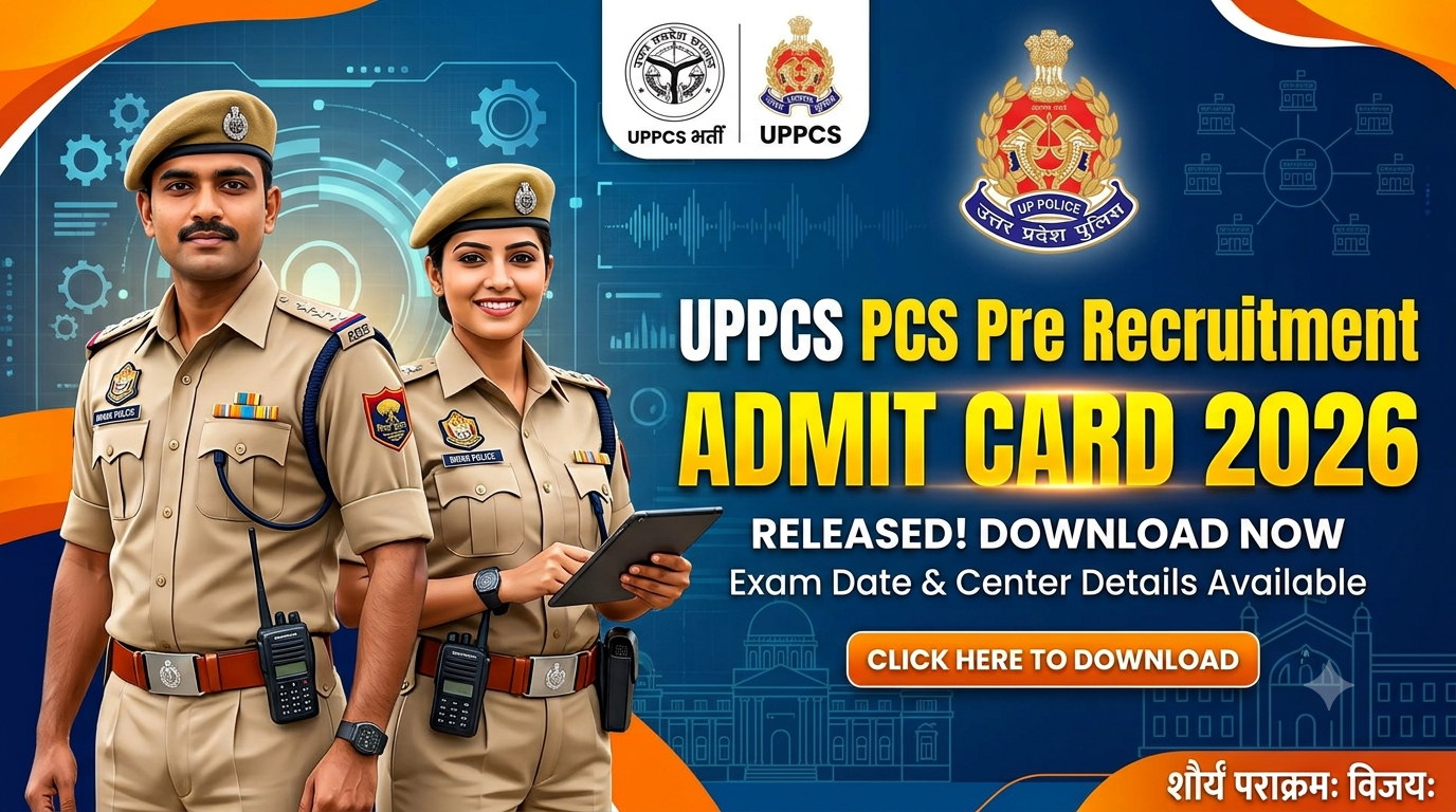 UPPSC PCS Pre Recruitment 2026