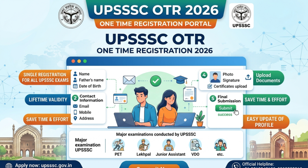 UPSSSC OTR One Time Registration 2026