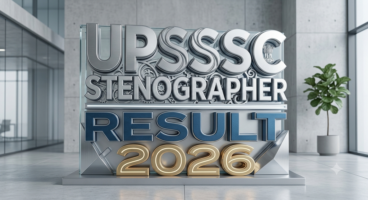 UPSSSC Stenographer Result 2026