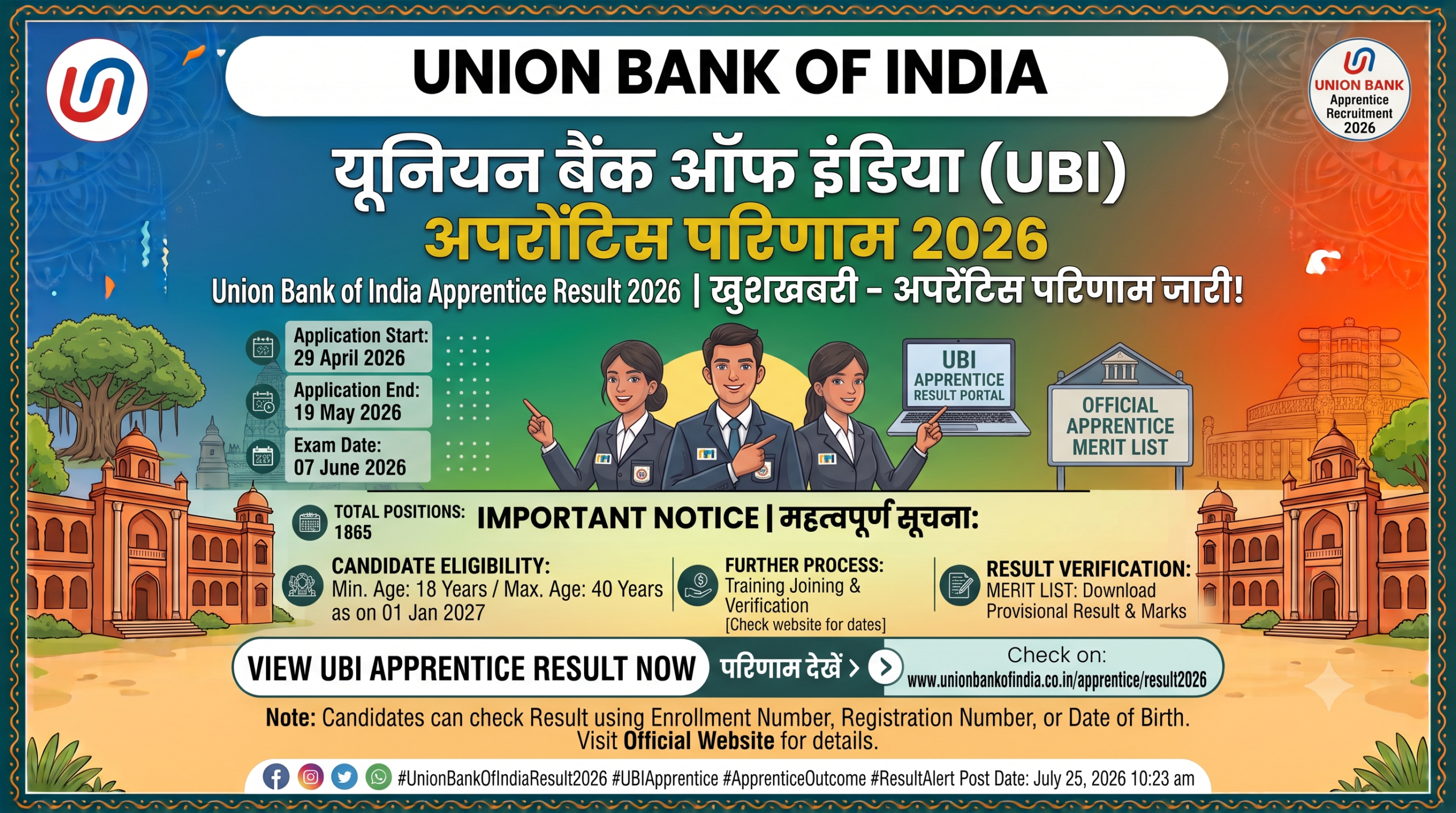 UPPSC GIC Lecturer Result 2026 – Updated