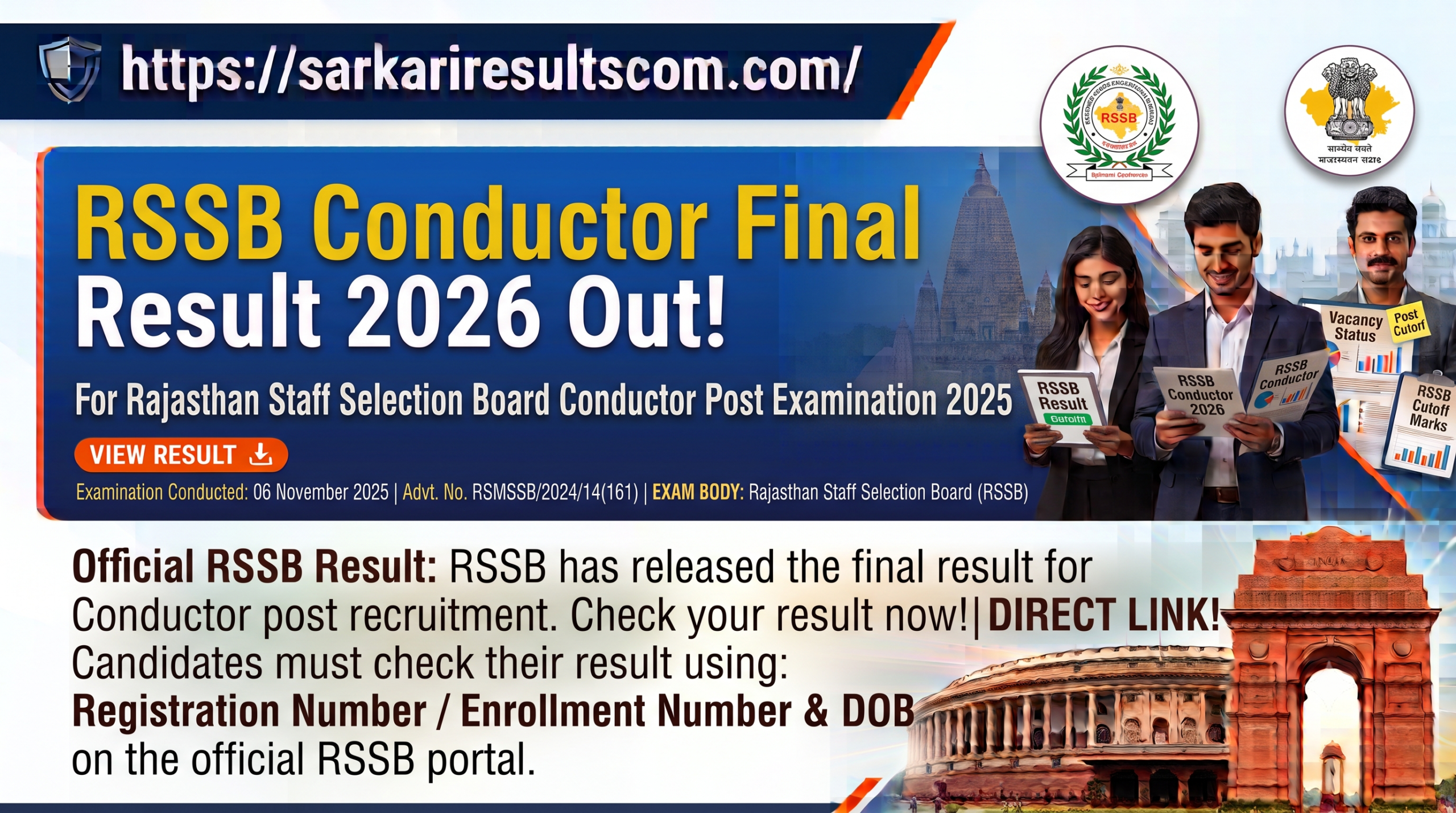 RSSB Conductor Final Result 2026