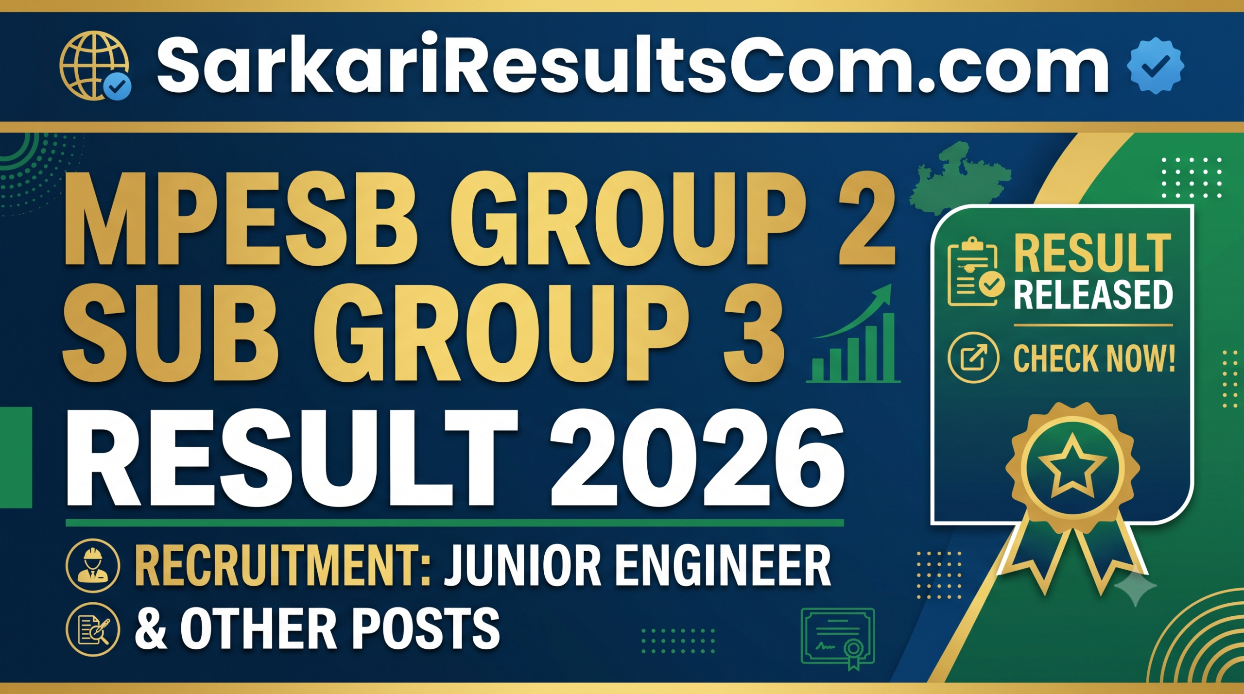 MPESB Group 2 Sub Group 3 Result 2026